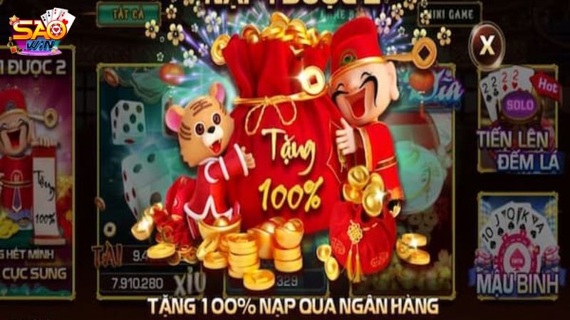 Khi nạp tiền tại cổng game của chúng tôi, bạn sẽ nhận được ưu đãi có 1-0-2